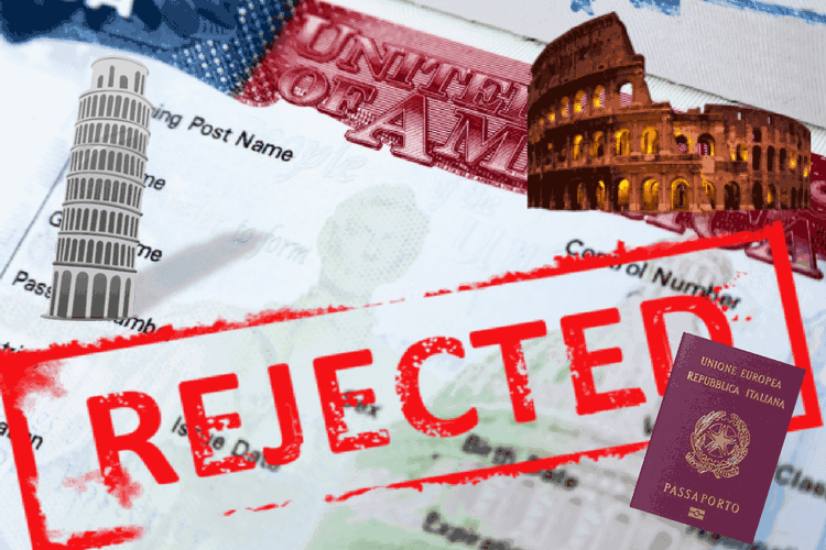 italy tourist visa rejection rate