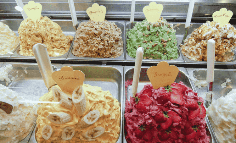 Relish an Italian Gelato