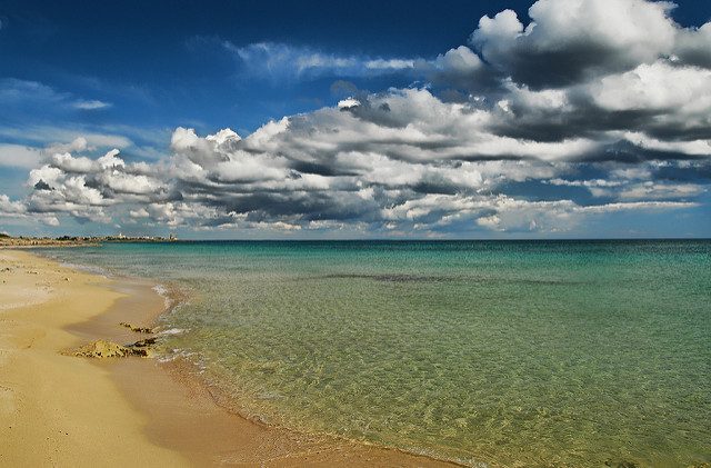 beach in italy