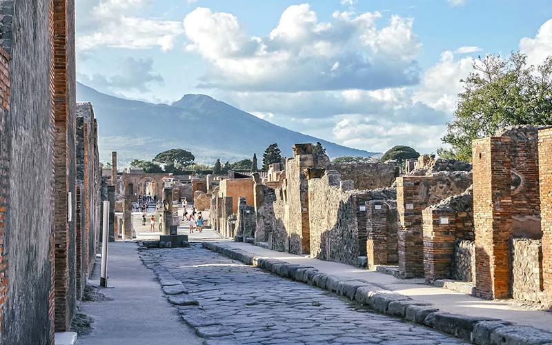 Street of Tombs, Italy