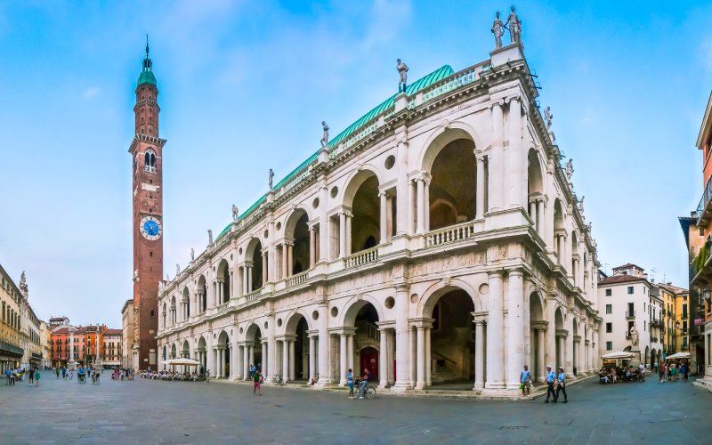 Panoramic view of famous Basilica