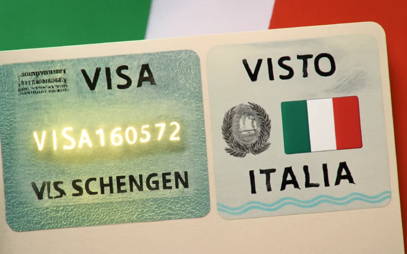 italy visa sticker number vs italy visa number key difference