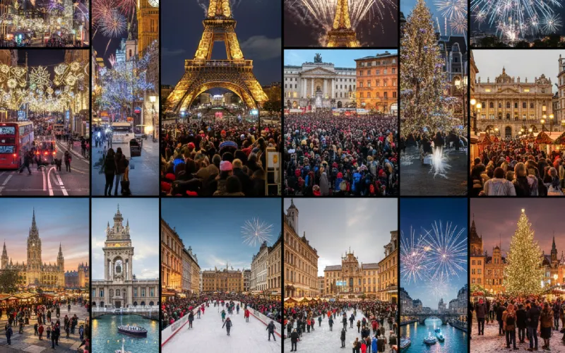 Places to visit in Europe during Christmas and new years eve