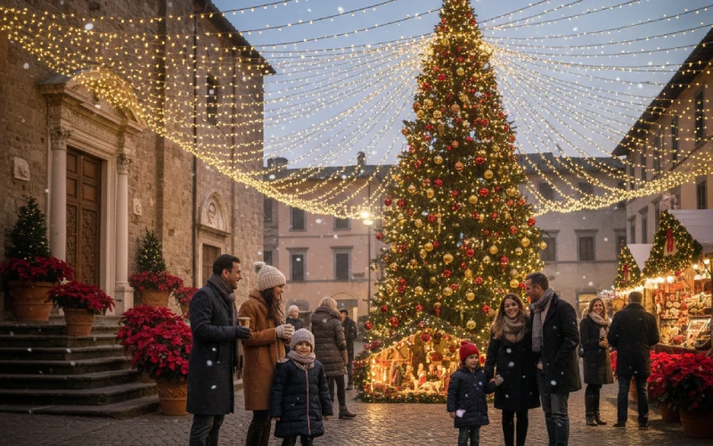 Christmas day celebration in Italy